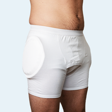 Load image into Gallery viewer, Mens Protective Underwear with Sewn-in Shields