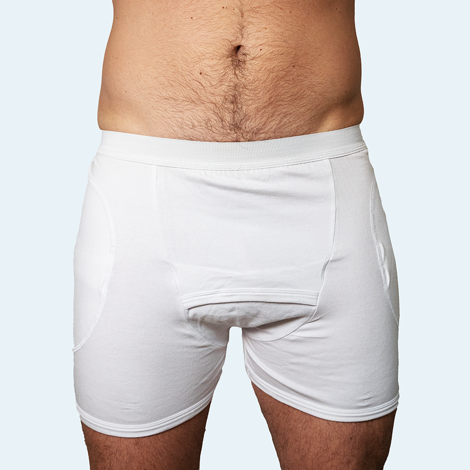Mens Protective Underwear with Pockets – Hornsby Comfy Hips