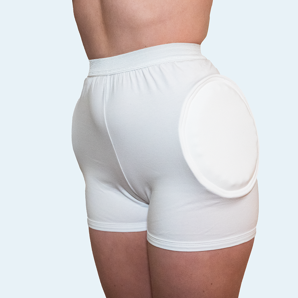Unisex Tailbone Protective Underwear with Sewn-in Shields – Hornsby Comfy  Hips